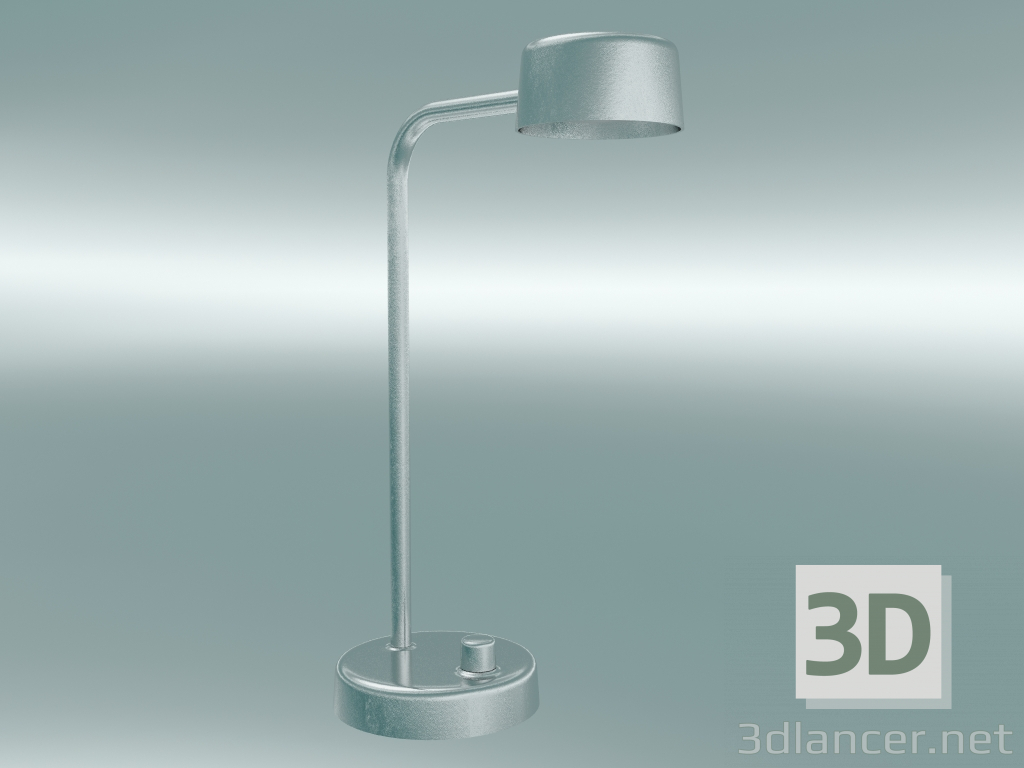 modèle 3D Lampe Titre de travail (HK1, Aluminium poli à la main) - preview