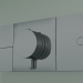 3d model Shower faucet, 3 outlets (45713330) - preview