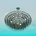 3d model A huge chandelier - preview