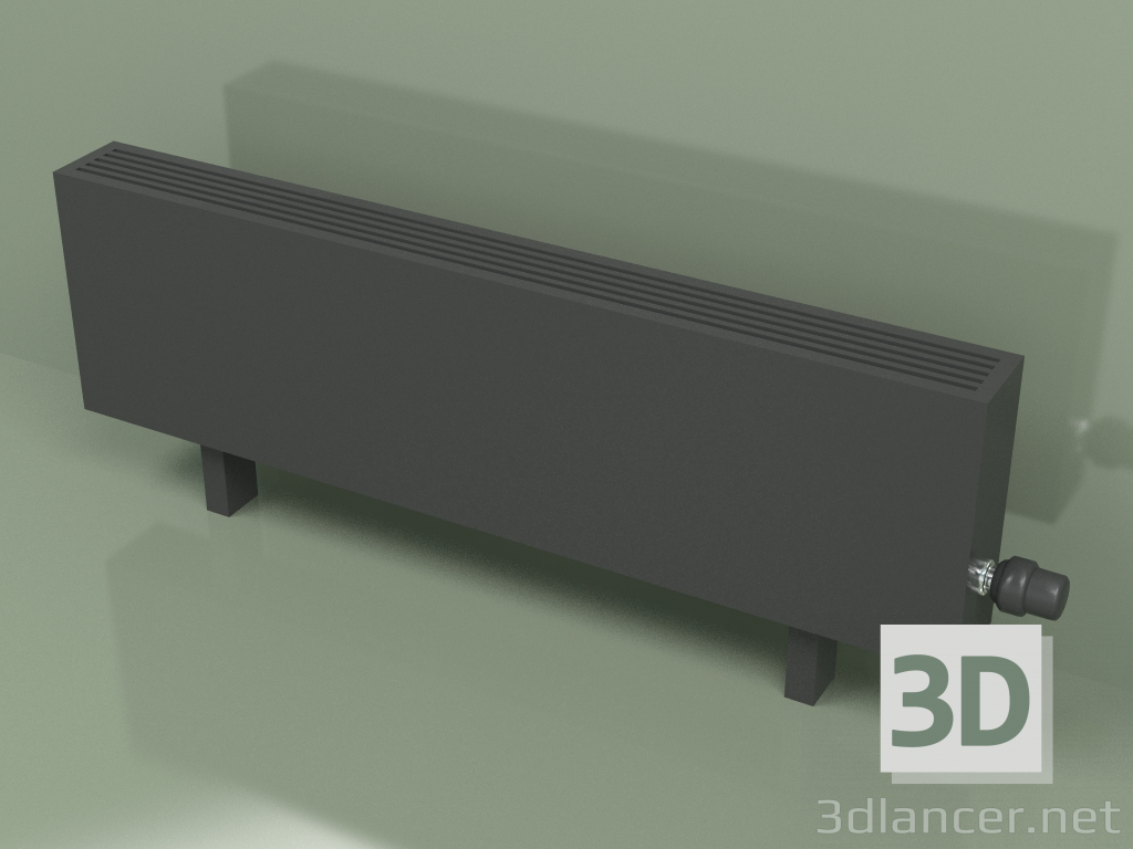 3d model Convector - Aura Comfort (280x1000x96, RAL 9005) - preview