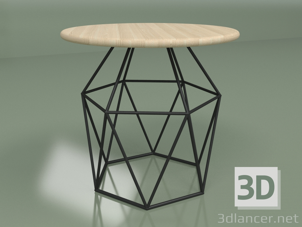 3d model Mesa de centro MARKERS mini (fresno natural) - vista previa