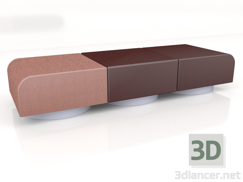 3d model Sofá Rollo RL10 - vista previa