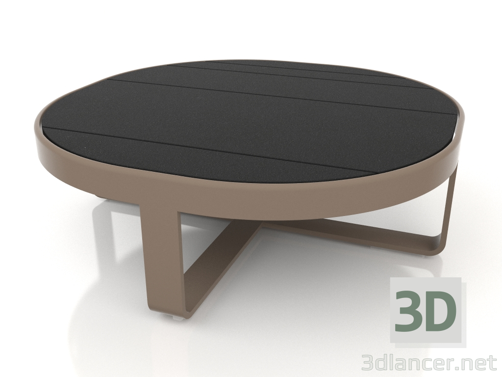 3d модель Кавовий столик круглий Ø90 (DEKTON Domoos, Bronze) – превью