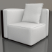 3d model Sofa module, section 6 (Black) - preview