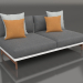 3d model Sofa module, section 4 (White) - preview