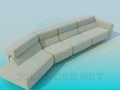 Long sofa