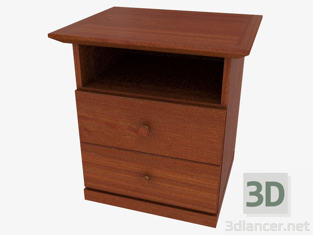 Modelo 3d Mesa de cabeceira (4801-82) - preview