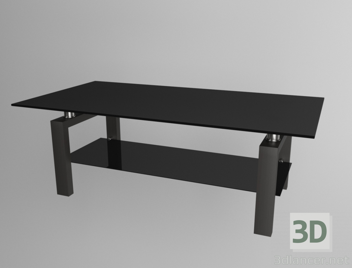 modèle 3D Table basse - preview