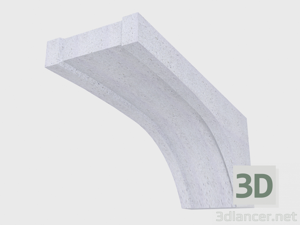 3D Modell Fronthalterung (FT44CH) - Vorschau