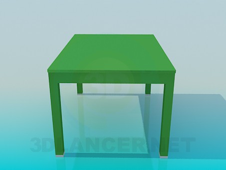 3d model Mesa normal - vista previa