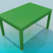 3d model Normal table - preview