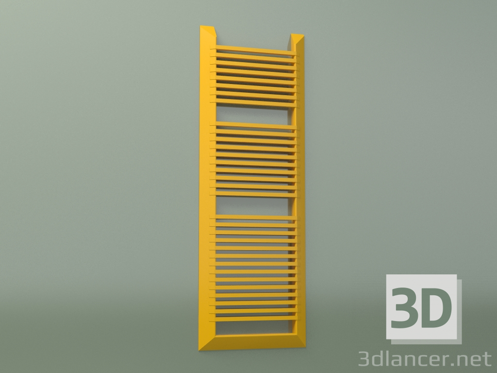 3d model Heated towel rail EVO (1681x588, Melon yellow - RAL 1028) - preview