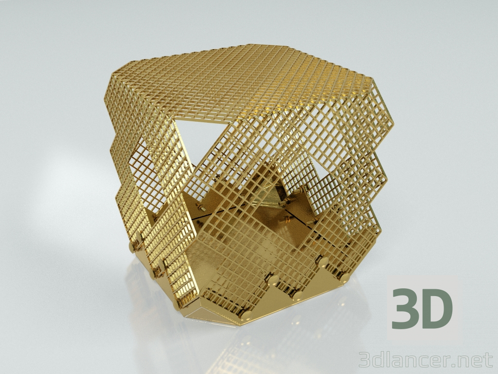 3D Modell Stuhl - Vorschau