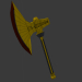 3d Axe model buy - render