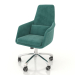 3d model Armchair Meridian (emerald) - preview