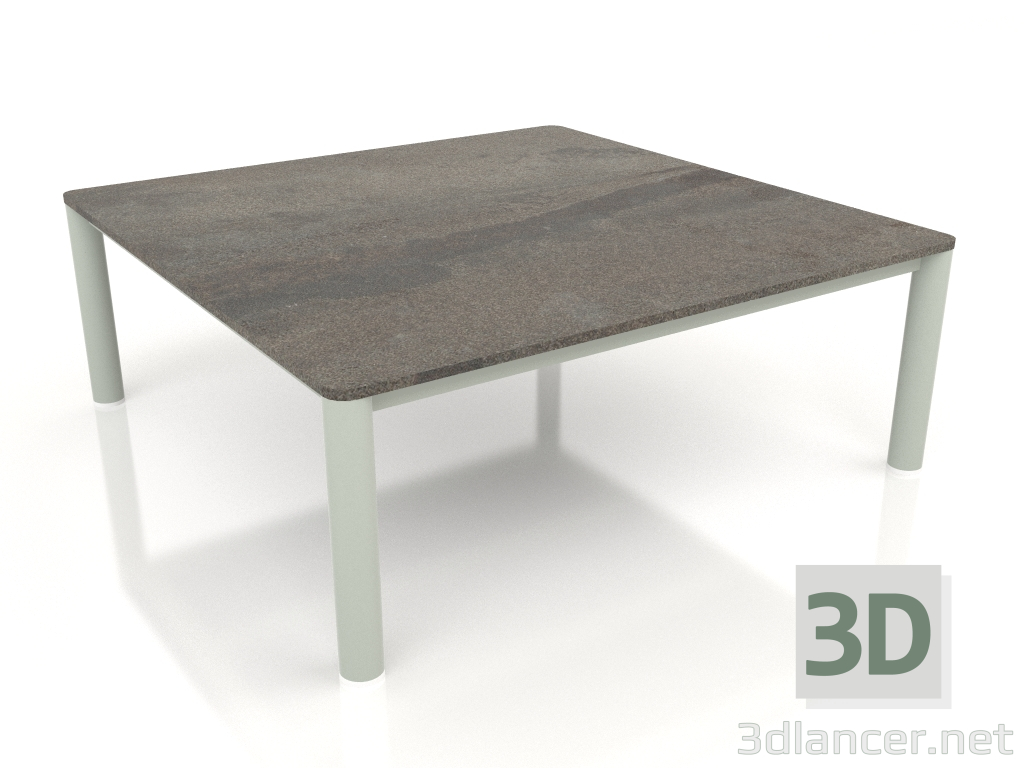 3D modeli Orta sehpa 94×94 (Çimento grisi, DEKTON Radyum) - önizleme