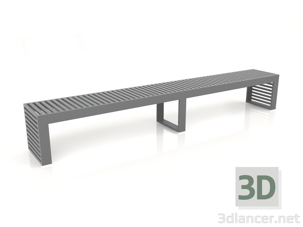 modello 3D Panca 281 (Antracite) - anteprima