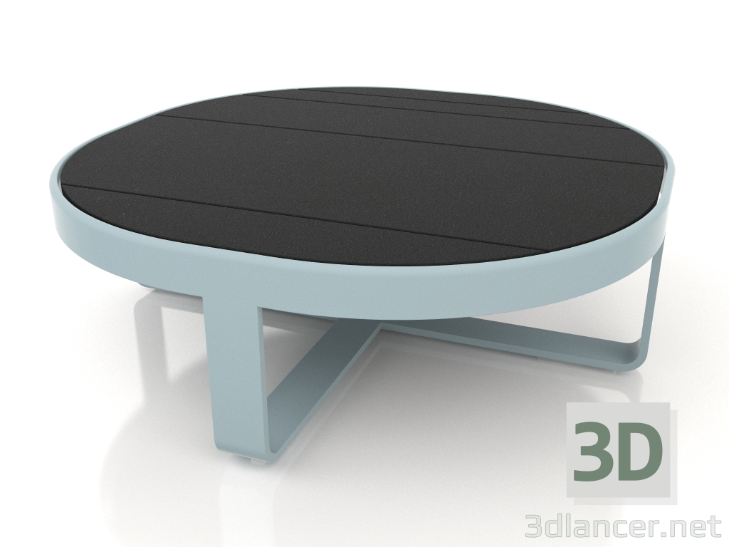 3d model Round coffee table Ø90 (DEKTON Domoos, Blue gray) - preview