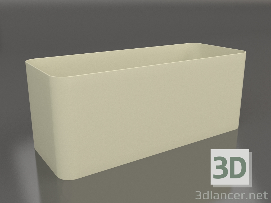 3D Modell Blumentopf 4 (Gold) - Vorschau