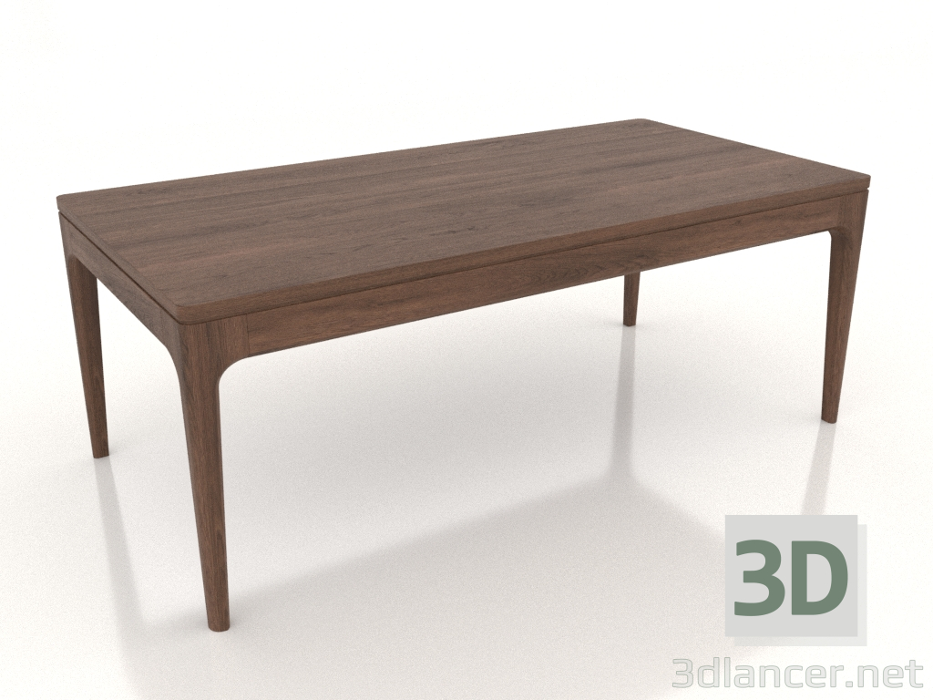 3d model Mesa de centro alta FARGO 1200x600x450 mm (roble tabaco) - vista previa