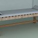 3d model Wooden bench - preview