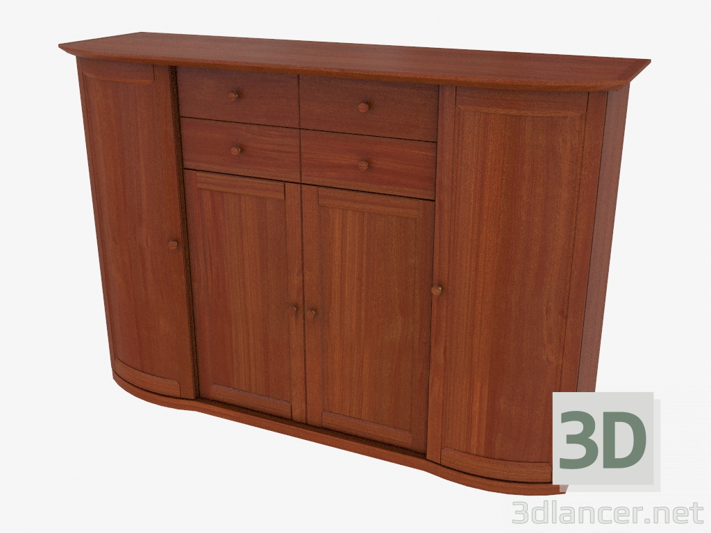 3d model Buffet alto (4803-80) - vista previa