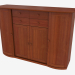 3d model Buffet alto (4803-80) - vista previa