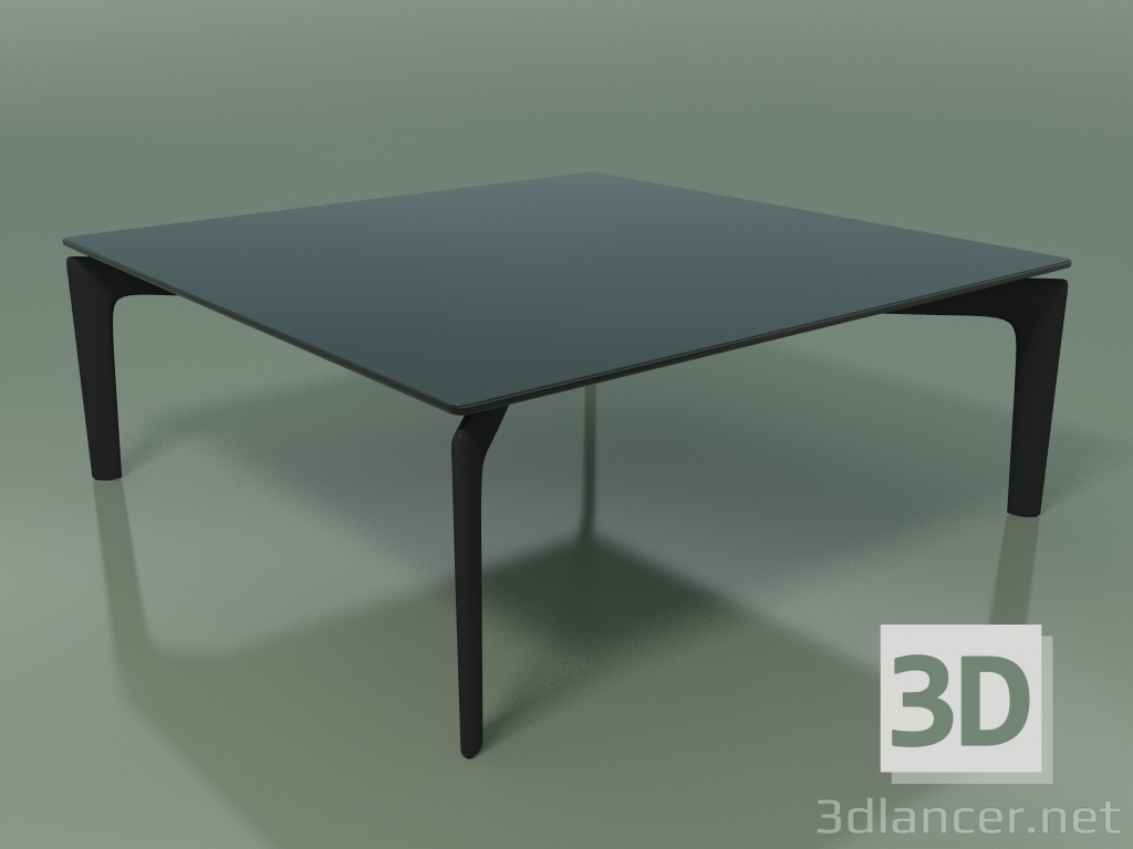 3D Modell Quadratischer Tisch 6715 (H 28,5 - 77 x 77 cm, Rauchglas, V44) - Vorschau