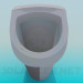 3D Modell Urinal - Vorschau