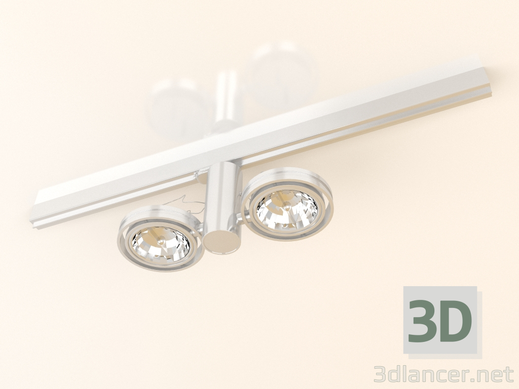 modello 3D Lampada da binario Optique A L21 SP3 - anteprima