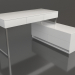 3d model Desk Dresden (white-chrome) - preview