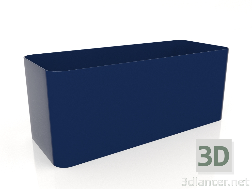 modello 3D Vaso per piante 4 (Blu notte) - anteprima