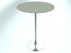 Restaurant table round (RR10 Chrome G3, Ø800 mm, H1100 mm, round base)