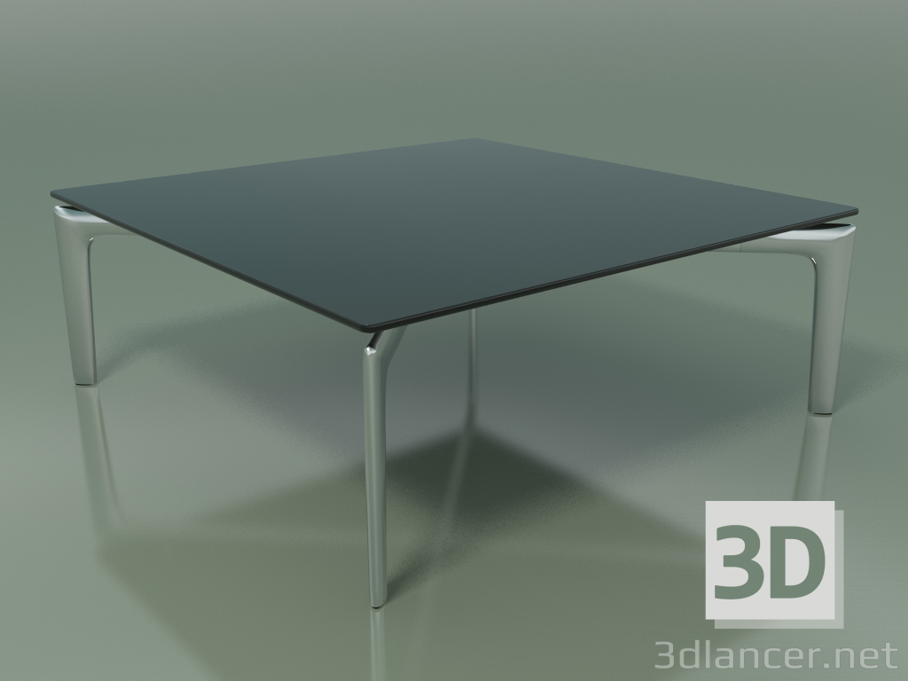 modello 3D Tavolo quadrato 6715 (H 28,5 - 77x77 cm, vetro fumé, LU1) - anteprima