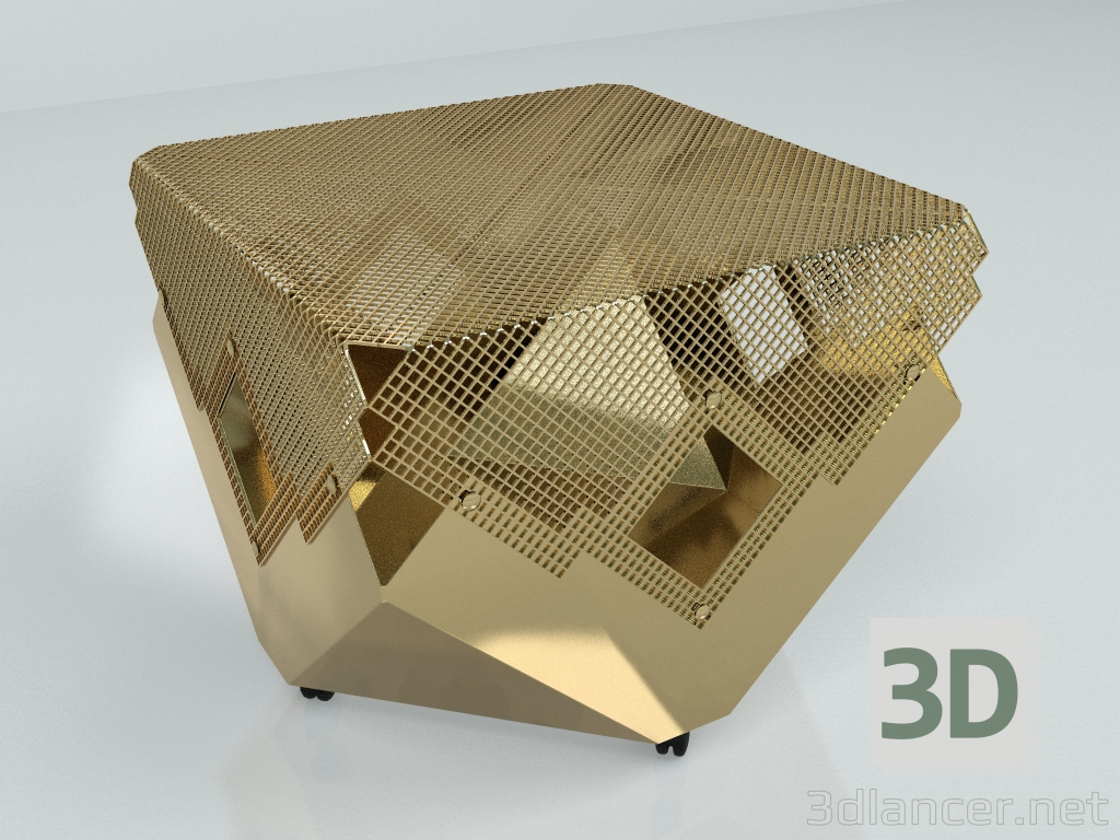 Modelo 3d Abraço de Mesa - preview