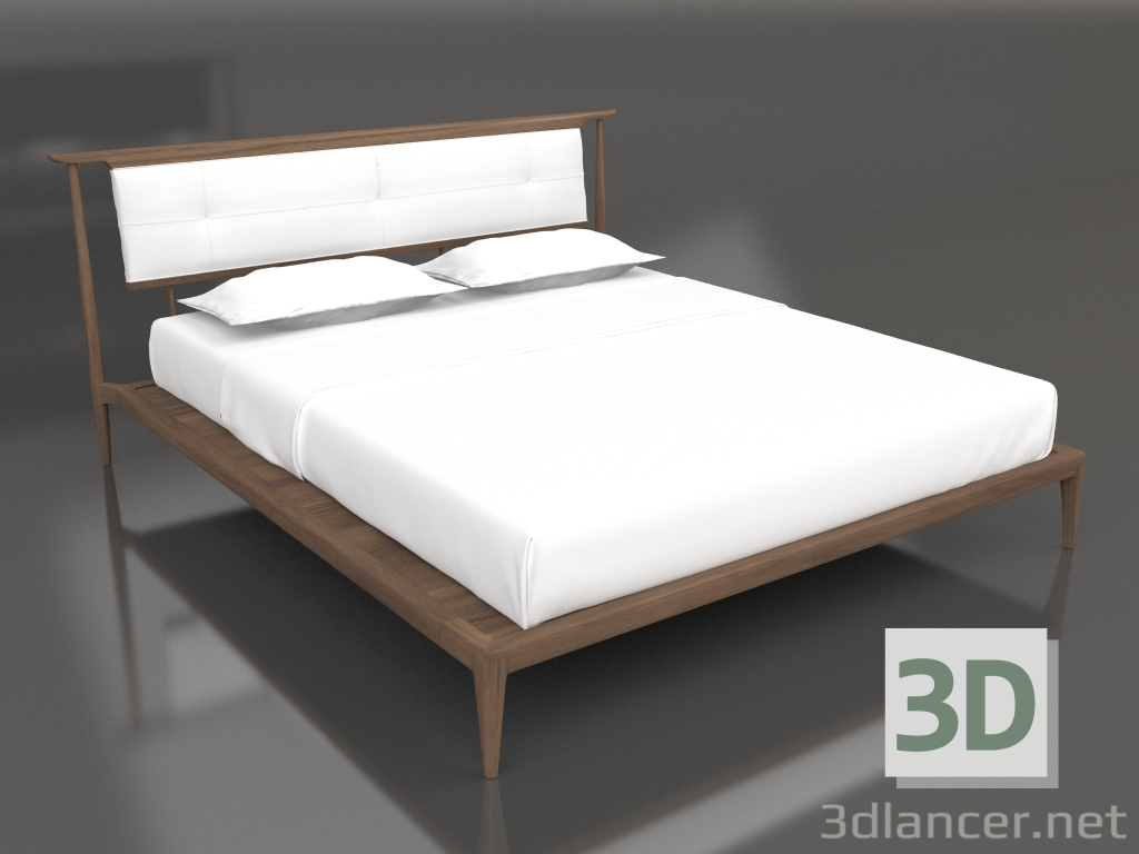 modello 3D Letto matrimoniale Demasiado Corazon california king - anteprima