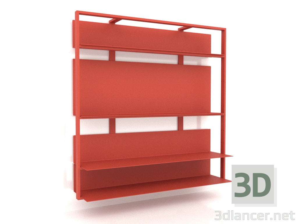 3d model Shelving system (composition 02) - preview