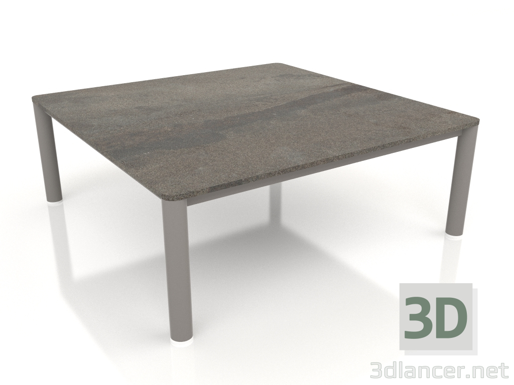 3D modeli Orta sehpa 94×94 (Kuvars grisi, DEKTON Radium) - önizleme