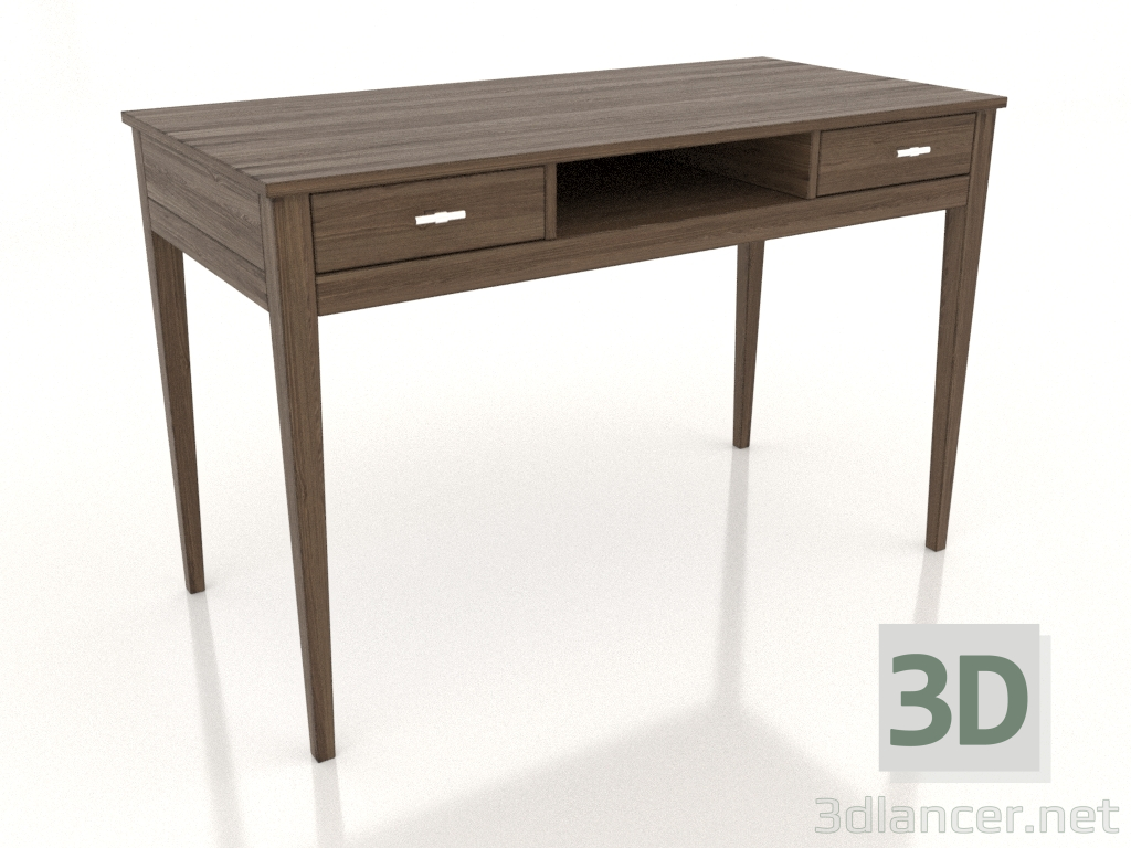 3d model Escritorio 1 1200x600 mm (nogal fresno aclarado) - vista previa