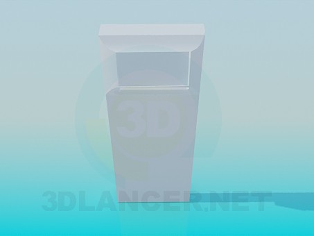 3d модель Обрамление окна – превью