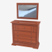 3d model Dresser 1814 - vista previa