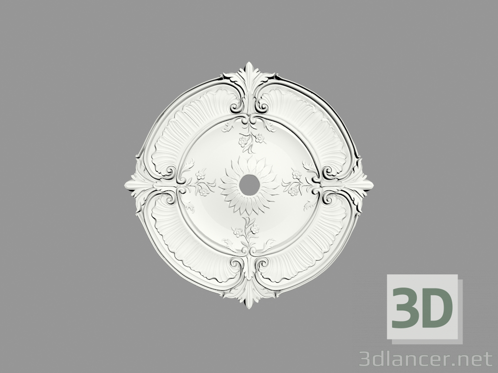 3d model Ceiling outlet (P111) - preview