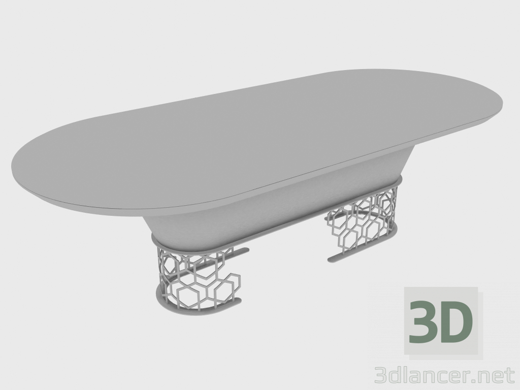 3d модель Стіл обідній CLAIRMONT TABLE (250x110xH74) – превью