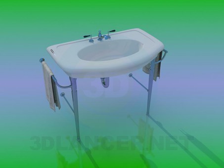 3d model Lavabo - vista previa