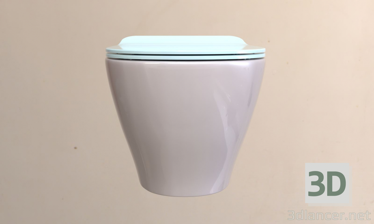 modèle 3D de WC acheter - rendu