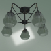 Modelo 3d Candelabro de teto 70078-5 (preto) - preview