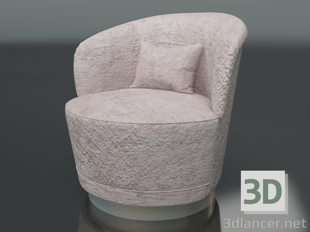 3d model Sillón V007 - vista previa