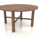 modèle 3D Table basse JT 061 (option 2) (D=800x400, bois brun clair) - preview