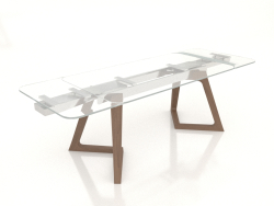 Table pliante Eden 160-240 (noyer)