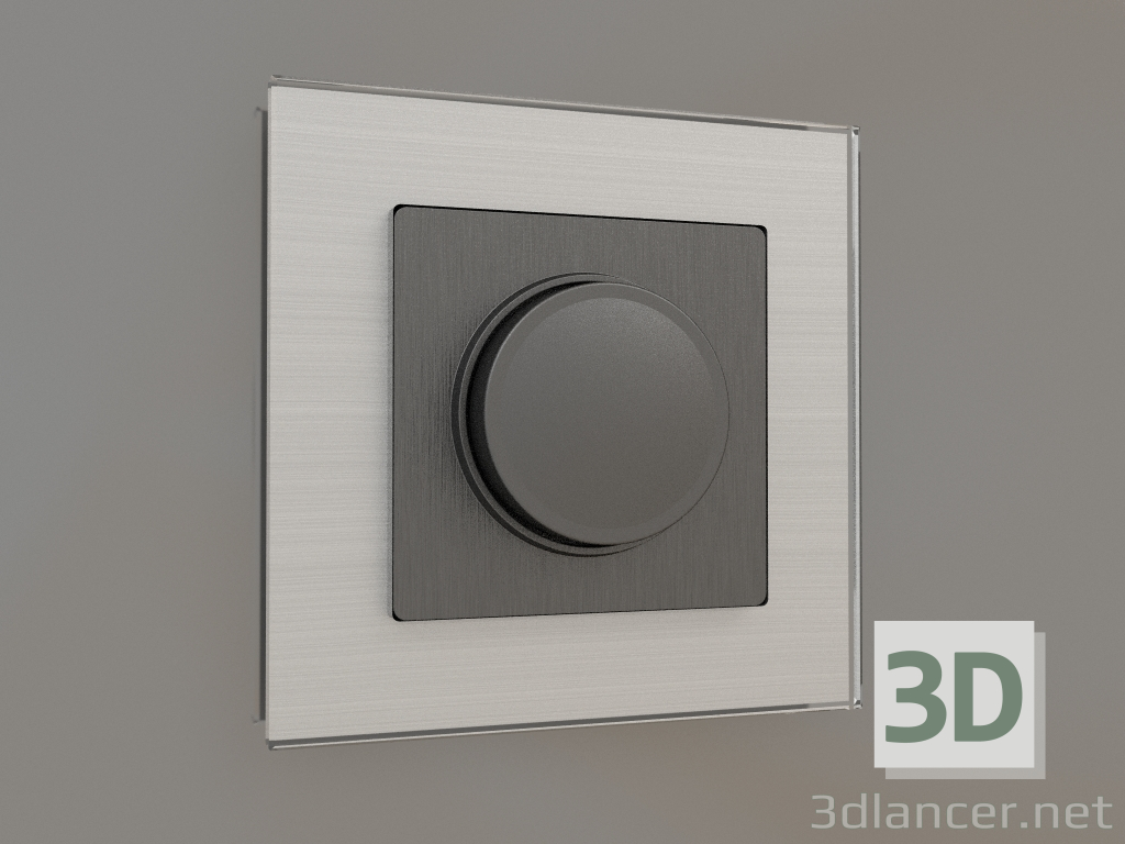 modello 3D Dimmer (grafite ondulata) - anteprima